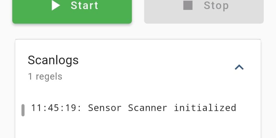Nieuwe functie: Je smartphone als BlueStar Bridge met de SensorScanner